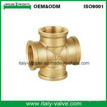 Top Quality Brass Forged Cross Fitting (AV-BF-7014)